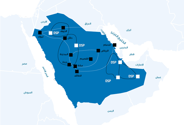 Mobily خدمات الألياف الداكنة